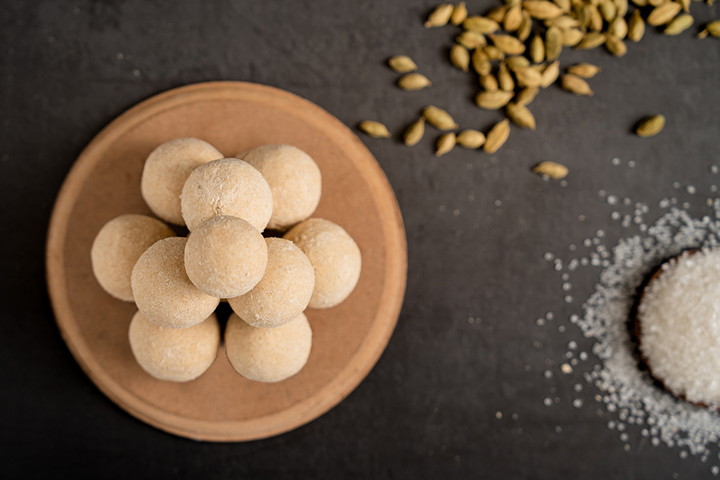 The Wheat and Ghee Laddoo