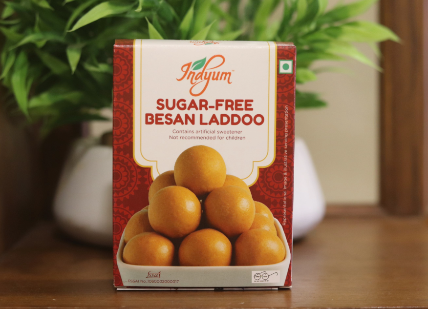 Sugar-free Besan Laddoo